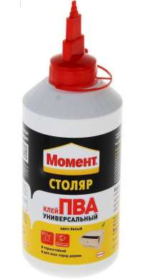 Клей МОМЕНТ СТОЛЯР ПВА универс 250гр
