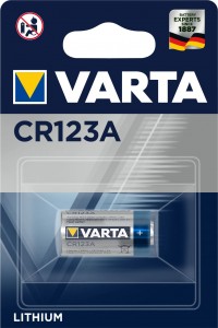 Элемент питания VARTA CR123 Professional Lithium