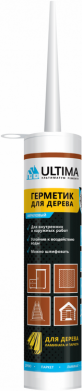 Герметик акриловый ULTIMA  для дерева 300гр в ассорт.